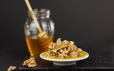 Miel de brezo y nueces: Avena horneada con arándanos, una combinación nutritiva y deliciosa